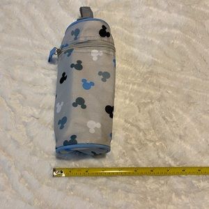 Disney Baby Bottle Cooler / Warmer Mickey Mouse Print with Strap